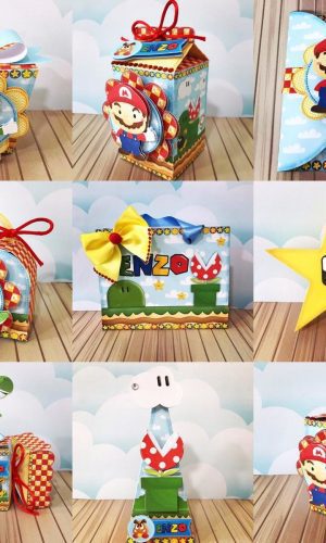 Arquivos de corte kit mario bros
