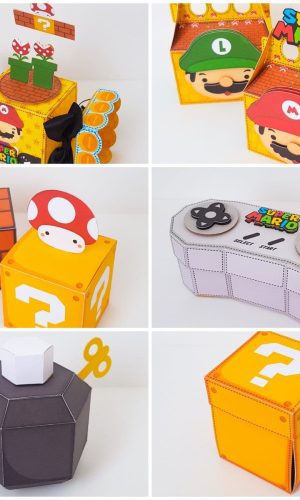 Arquivos de Corte Kit Super Mario