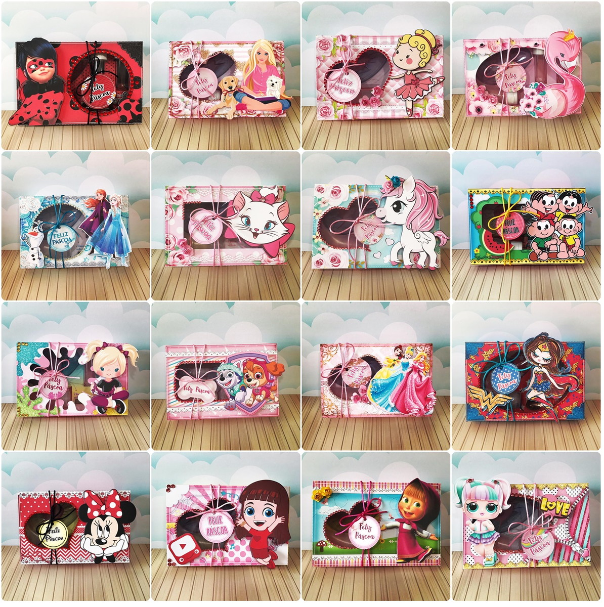 Arquivos de corte combo mini confeiteiro menina 01
