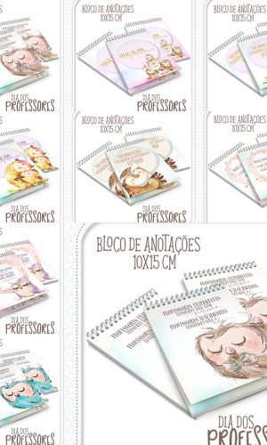 Arquivos de corte kit bloquinhos dia dos professores
