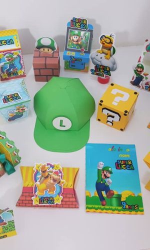 Arquivos de Corte Kit Mario Bros