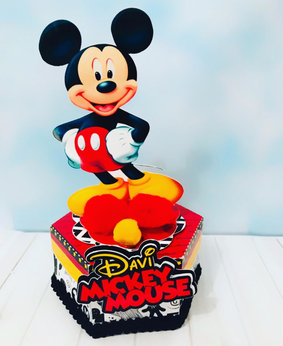 Arquivos de Corte Bolinho de Luxo Mickey Mouse - Imagem 5