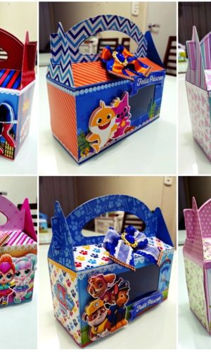 Arquivos de Corte Combo Maletas Mini Confeiteiro