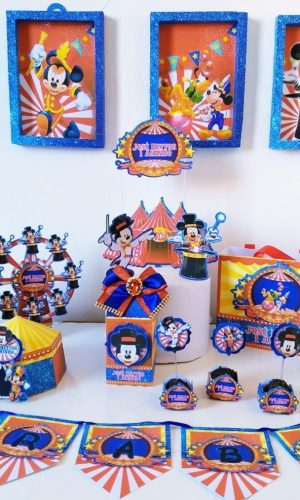 Arquivos de corte mickey mouse circo