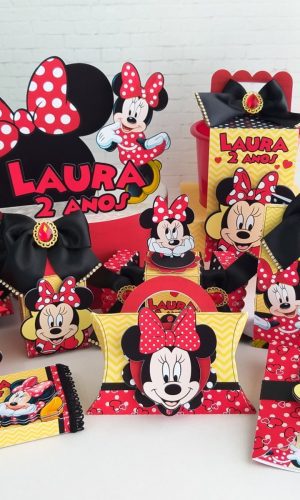 Arquivos de Corte Minnie Vermelha