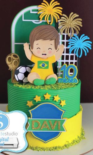 Arquivos de Corte/topo Brasil Futebol Menino 3