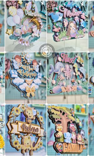 Arquivos de Corte Combo Topos Shaker Studio e pdf