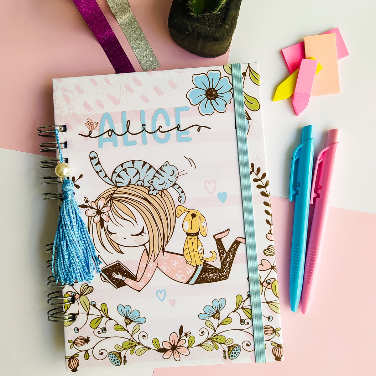 Arquivos Digitais Caderno Menina