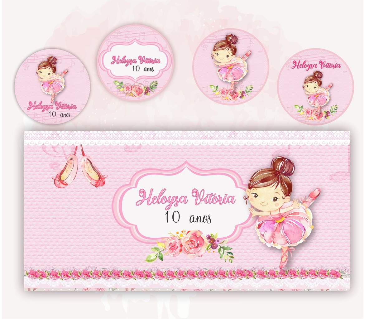 Arte para Cofrinhos Personalizada