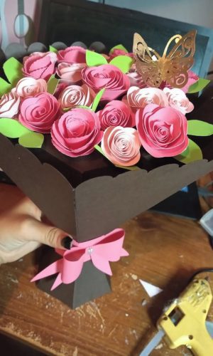 Buquê de Flores - Arquivo de Corte