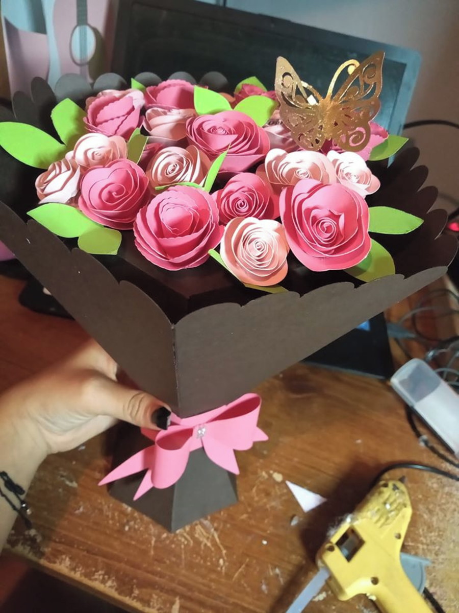 Buquê de Flores - Arquivo de Corte