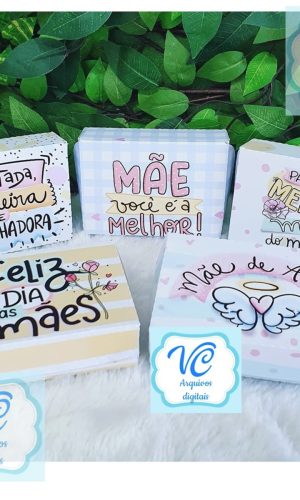 752- Arquivo de corte Dia das Mães- Porta Bombom