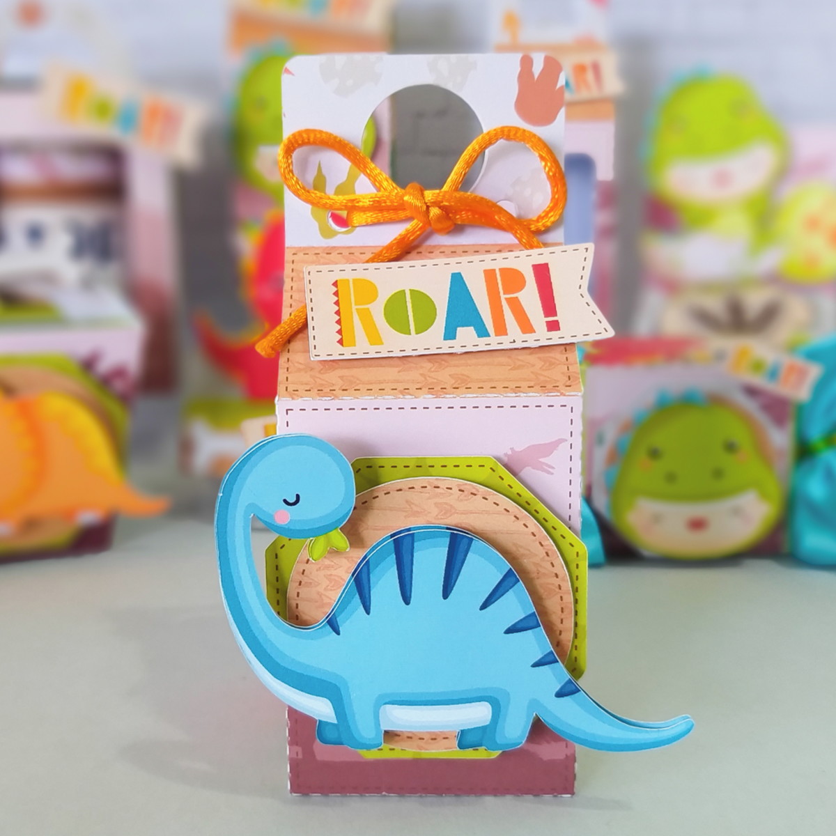 Dino Baby 4 - Arquivos de Corte Studio e pdf - 2502 - Imagem 3