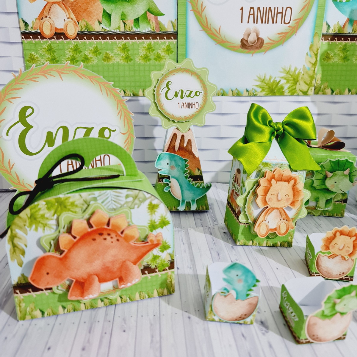 Dinossauro Cute - Arquivos Corte Studio e pdf 2512 - Imagem 3