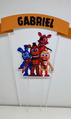 Fnaf Topo de Bolo