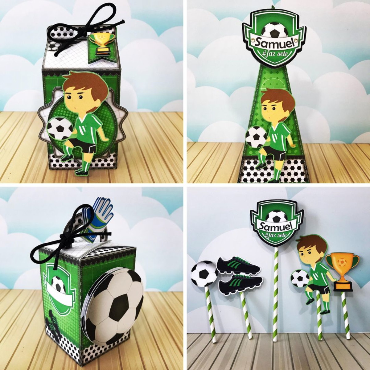Futebol Top - Combo de Arquivos de Corte para Festas