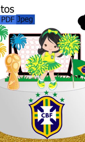 G860 - Arquivo Topo Futebol /copa do Mundo Menina