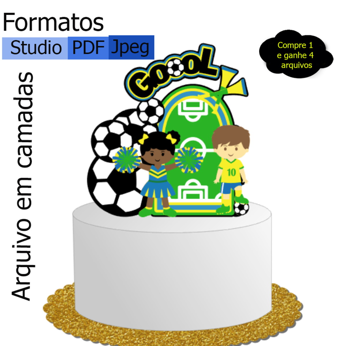 G871 - Arquivo Topo Futebol /copa do Mundo Menino