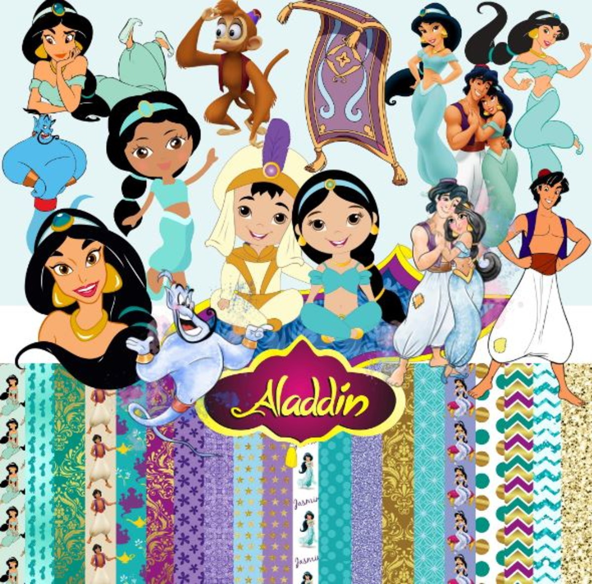 Kit Digital Aladdin #1115#