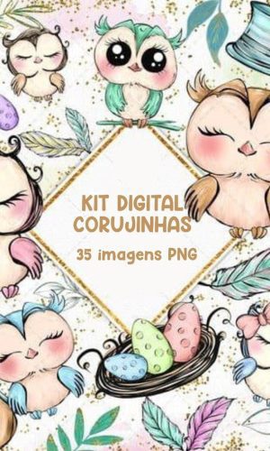 Kit Digital Corujinhas #794#