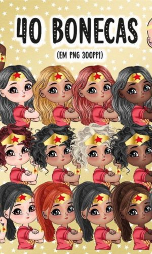 kit Digital Dia da Mulher PNG- Scrapbook