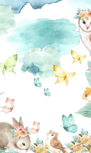 Kit Digital Floresta Aquarela 864