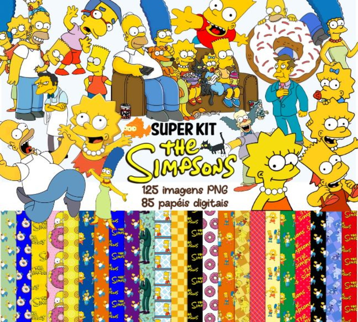 Kit Digital Os Simpsons 1011