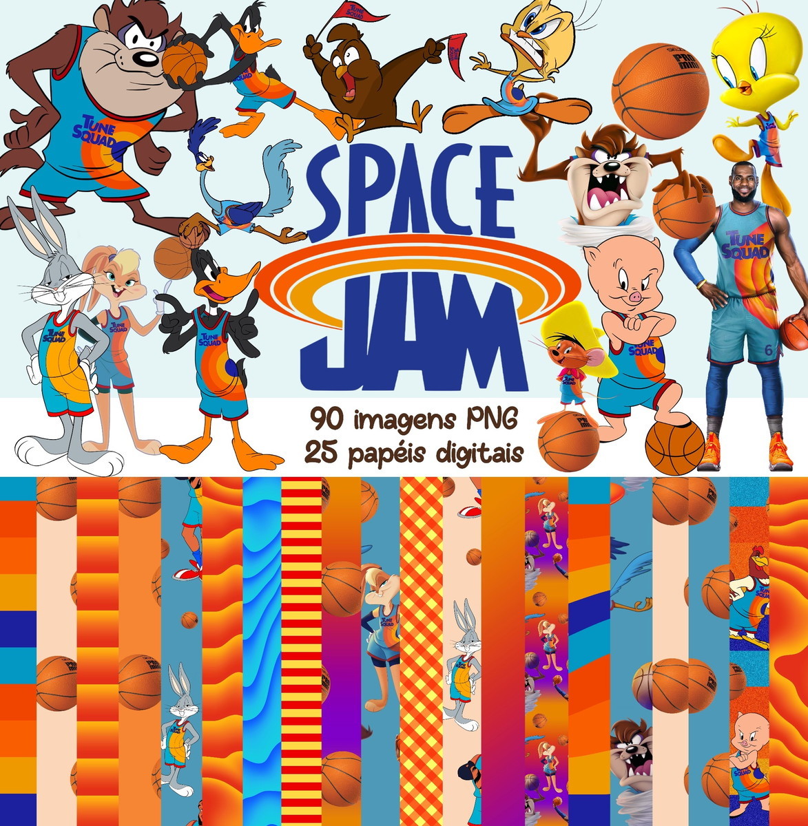 Kit Digital Space Jam #795#