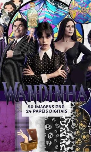 Kit Digital Wandinha 1548