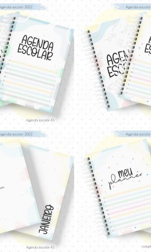 M409- ARQUIVOS PRIMEIRO PLANNER AGENDA ESCOLAR 2022 E PERMAN