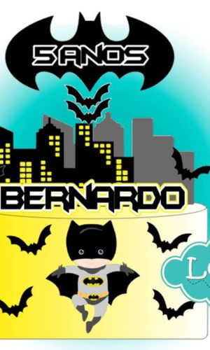 M67 Topo de bolo Batman Kids cute