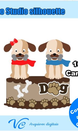 M957- Arquivo de corte topo PETS CAMADAS 6