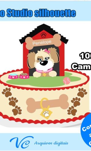 M958- Arquivo de corte topo PETS CAMADAS 7