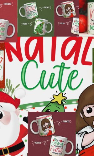 Natal-artes Pdf/png Canecas Cute Cristãs Maravilhosas! 1512