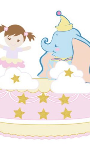 Pague 1, Leve 10 - Arquivo Silhouette Topo Dumbo 01