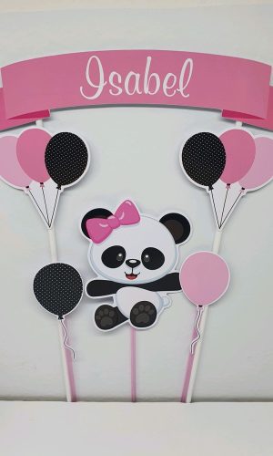 Panda Topo de Bolo