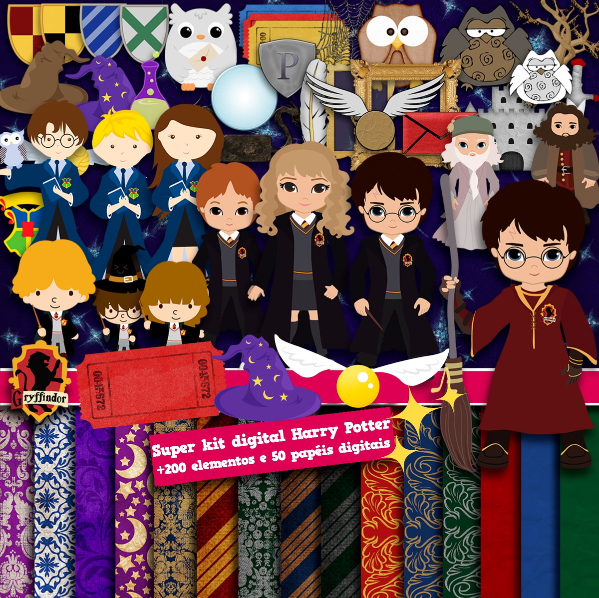 Super Kit Digital Harry Potter #356#