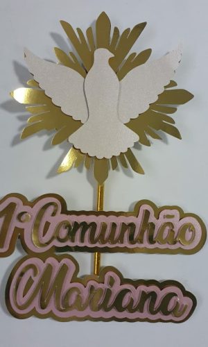 Topo De Bolo 1º Comunhão