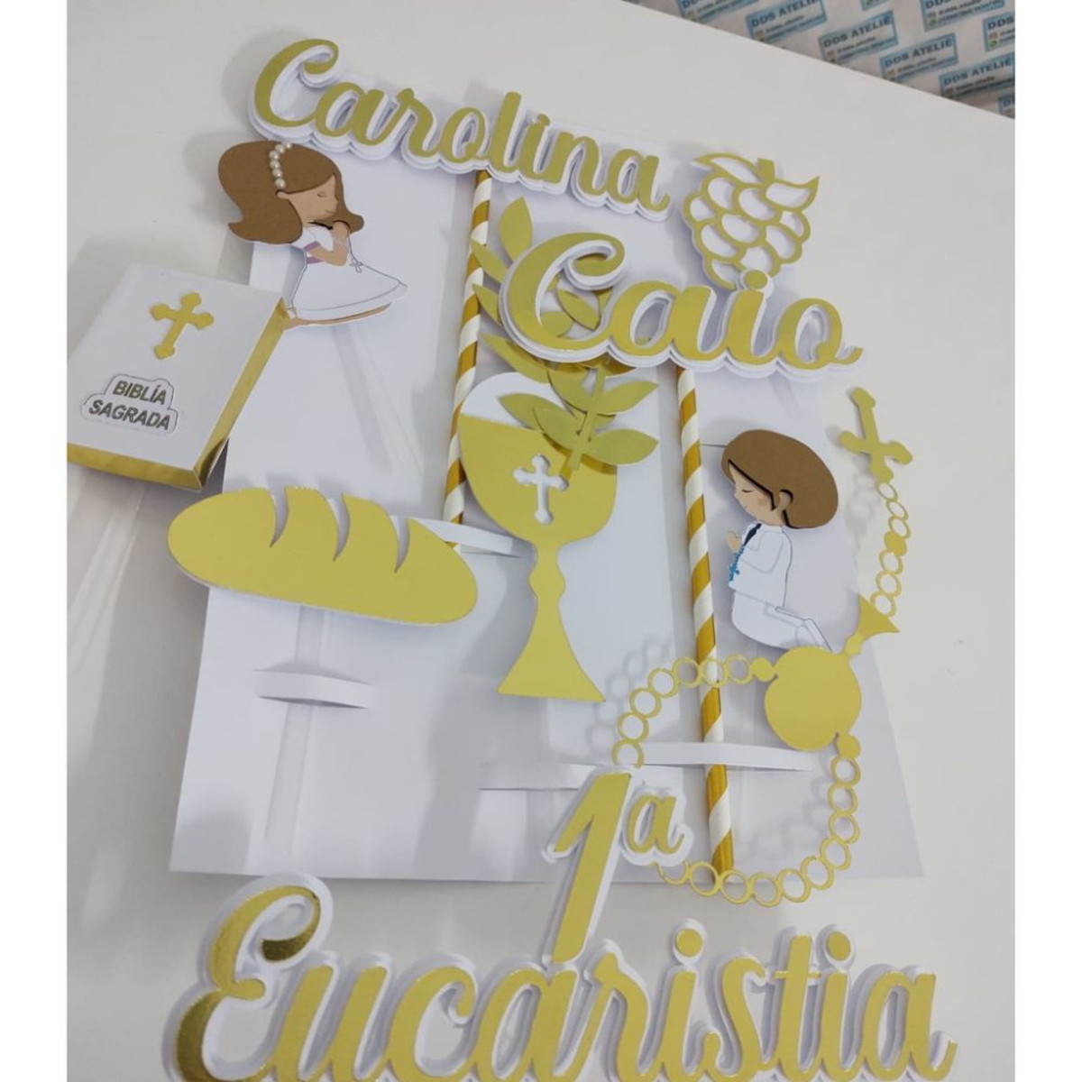 Topo de Bolo 1° Eucaristia