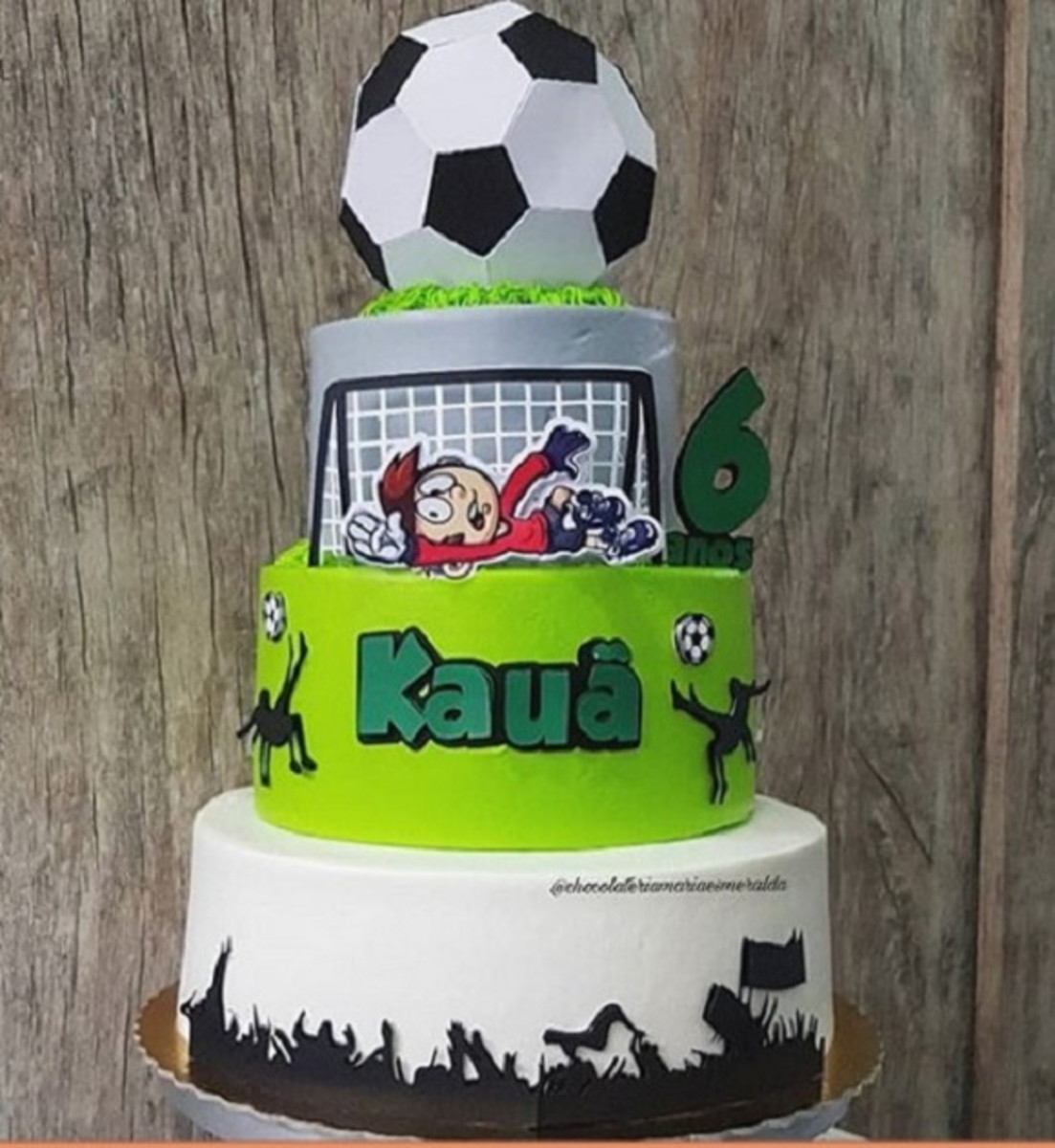 Topo de bolo Arquivo de Corte Silhouette Futebol