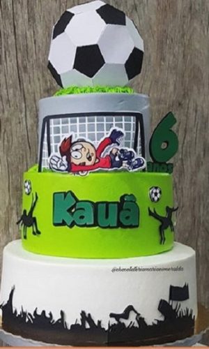 Topo de bolo Arquivo de Corte Silhouette Futebol