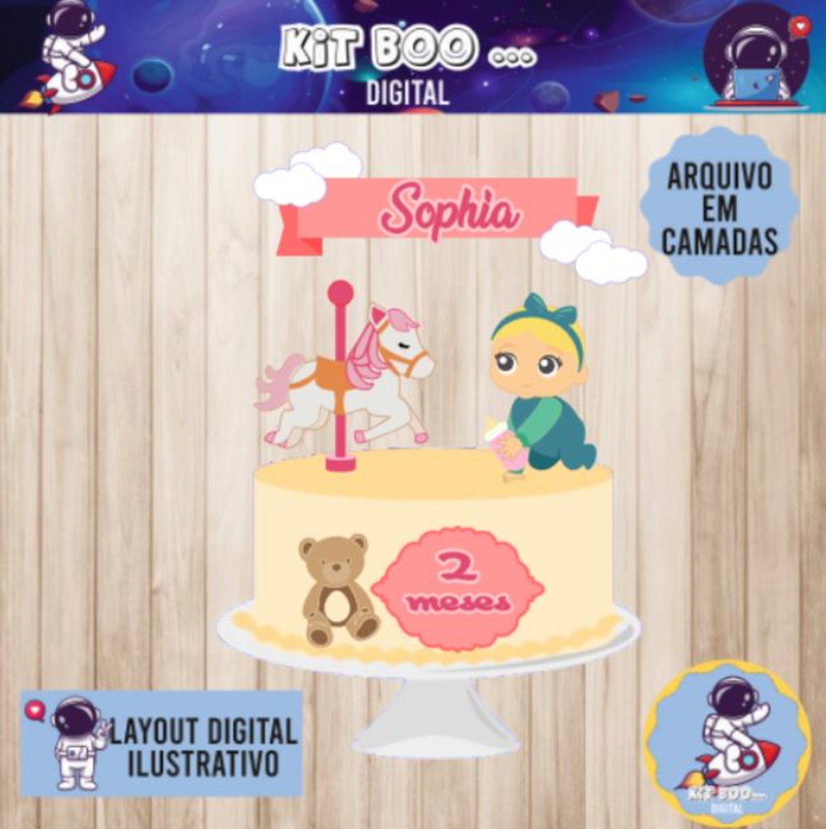 Arquivo Topo de Bolo - Bebê