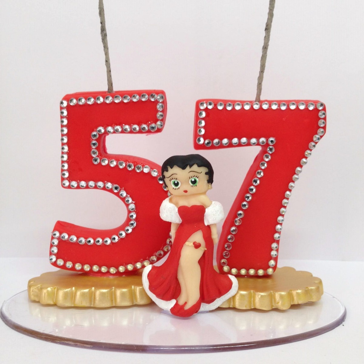 Topo de Bolo Betty Boop