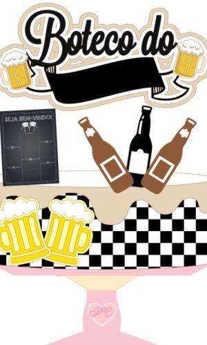 Topo de Bolo Boteco