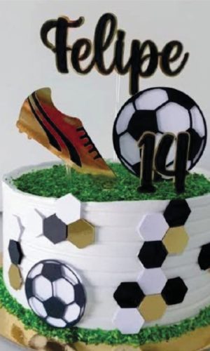 Topo De Bolo Brasil Copa Futebol Arquivo De Corte