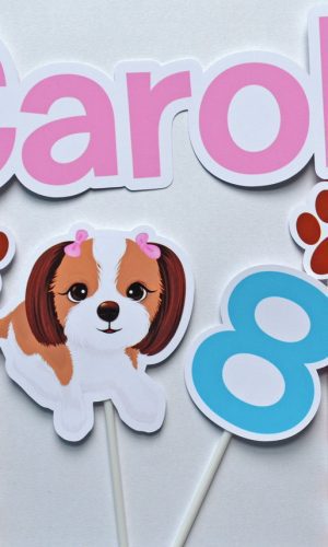 Topo de Bolo Cachorrinho