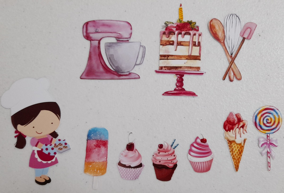 Topo de Bolo CONFEITARIA - Imagem 3