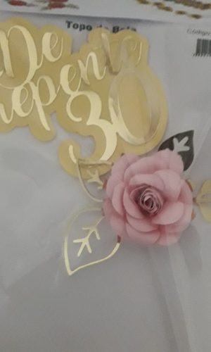 Topo de Bolo de Repente 30