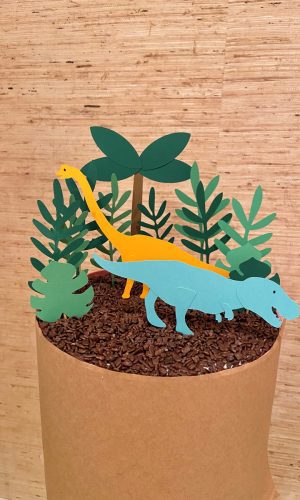 Topo de Bolo Dinossauro