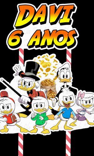 Topo de bolo ducktales